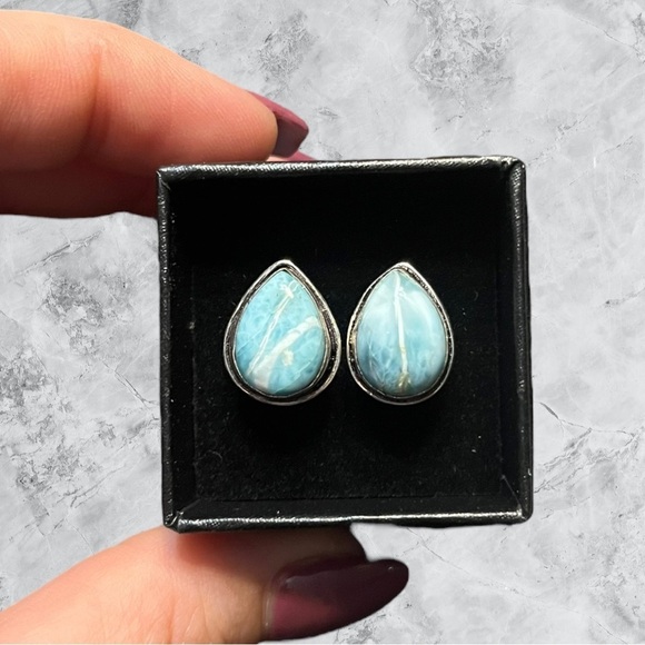 Other - Larimar Gemstone Cufflinks